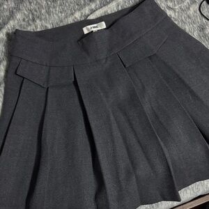 J.ING Charcoal Skater Skirt